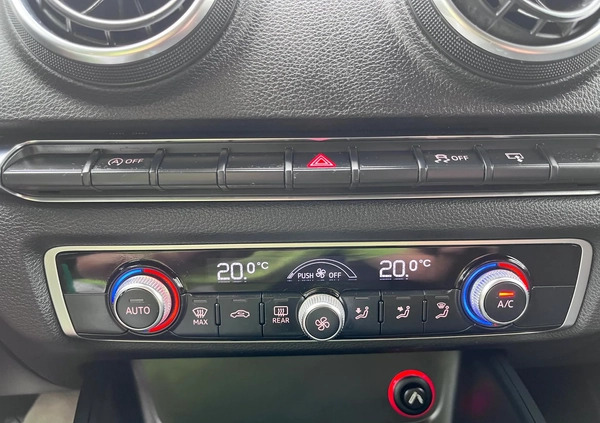 Audi A3 cena 48900 przebieg: 188000, rok produkcji 2014 z Goniądz małe 631
